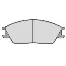 RA.0457.0 RAICAM Комплект тормозных колодок, дисковый тормоз