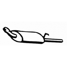 12326 WALKER Глушитель выхлопных газов конечный