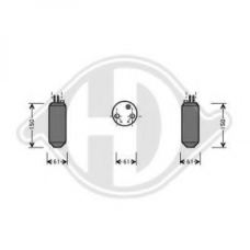 8684101 DIEDERICHS Осушитель, кондиционер