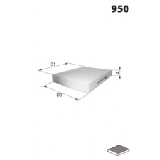 R77 MECAFILTER Фильтр, воздух во внутренном пространстве