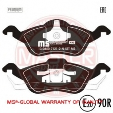 13046071212N-SET-MS MASTER-SPORT Комплект тормозных колодок, дисковый тормоз