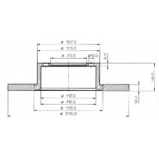 BDC3154 QUINTON HAZELL Тормозной диск