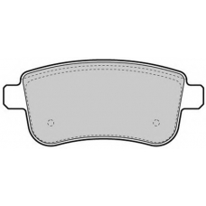 FBP-1680 FREMAX Комплект тормозных колодок, дисковый тормоз