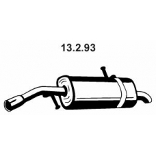 13.2.93 EBERSPACHER Глушитель выхлопных газов конечный