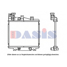 360006N AKS DASIS Радиатор, охлаждение двигателя