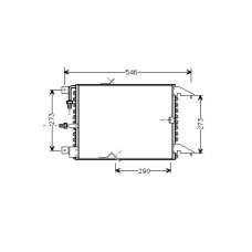 BW5174 AVA Конденсатор, кондиционер