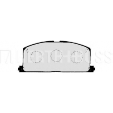 J3602062 NIPPARTS Комплект тормозных колодок, дисковый тормоз