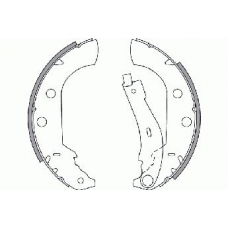 18492719642 S.b.s. Комплект тормозных колодок