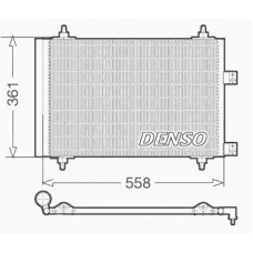 DCN21016 DENSO Конденсатор, кондиционер