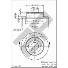 14385 AP Тормозной диск