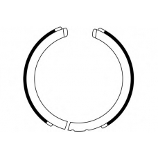 S932 SIMER Комплект тормозных колодок