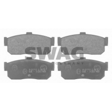 82 91 6271 SWAG Комплект тормозных колодок, дисковый тормоз