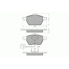 7.259 PEX Комплект тормозных колодок, дисковый тормоз