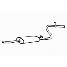 04494 FONOS Глушитель выхлопных газов конечный