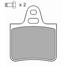 FBP-0675 FREMAX Комплект тормозных колодок, дисковый тормоз