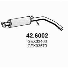 42.6002 ASSO Средний глушитель выхлопных газов