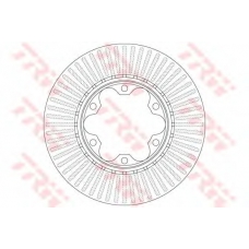 DF6481 TRW Тормозной диск