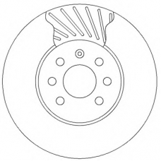 562315BC BENDIX Тормозной диск