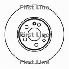 FBD509 FIRST LINE Тормозной диск