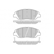 12-1492 E.T.F. Комплект тормозных колодок, дисковый тормоз