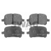 81 91 6724 SWAG Комплект тормозных колодок, дисковый тормоз