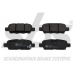 1501222257 S.b.s. Комплект тормозных колодок, дисковый тормоз