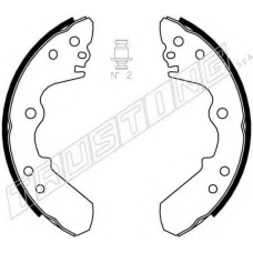 073.168 TRUSTING Комплект тормозных колодок