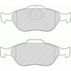 FDB1394 FERODO Комплект тормозных колодок, дисковый тормоз