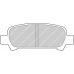 FDB1333 FERODO Комплект тормозных колодок, дисковый тормоз