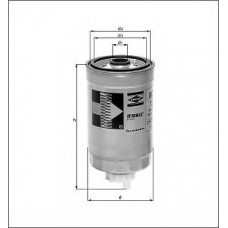 KC 195 MAHLE Топливный фильтр