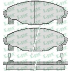 05P457 LPR Комплект тормозных колодок, дисковый тормоз