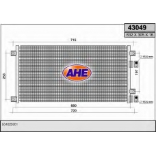 43049 AHE Конденсатор, кондиционер