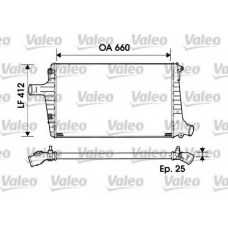 817865 VALEO Интеркулер