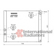 60022207 SCHLIECKMANN Радиатор, охлаждение двигателя