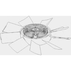 111 230 TOPRAN Вентилятор, охлаждение двигателя