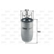 587727 VALEO Топливный фильтр