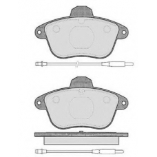 441.0 RAICAM Комплект тормозных колодок, дисковый тормоз