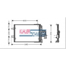 0620281 KUHLER SCHNEIDER Конденсатор, кондиционер