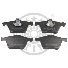 12511 OPTIMAL Комплект тормозных колодок, дисковый тормоз