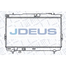 054M24 JDEUS Радиатор, охлаждение двигателя