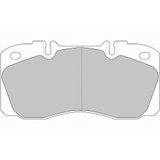 G6727 ABEX Комплект тормозных колодок, дисковый тормоз