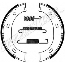 052.126K TRUSTING Комплект тормозных колодок, стояночная тормозная с