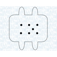 350103455000 MAGNETI MARELLI Подъемное устройство для окон