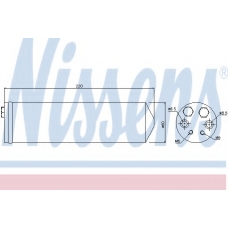 95146 NISSENS Осушитель, кондиционер