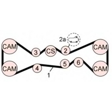 QBK771 QUINTON HAZELL Комплект ремня грм