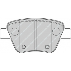 FDB4316 FERODO Комплект тормозных колодок, дисковый тормоз
