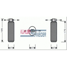 8912201 KUHLER SCHNEIDER Осушитель, кондиционер