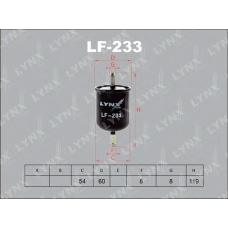 LF-233 LYNX Фильтр топливный