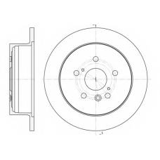 61158 00 KAWE Тормозной диск