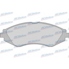 AC058710D AC Delco Комплект тормозных колодок, дисковый тормоз